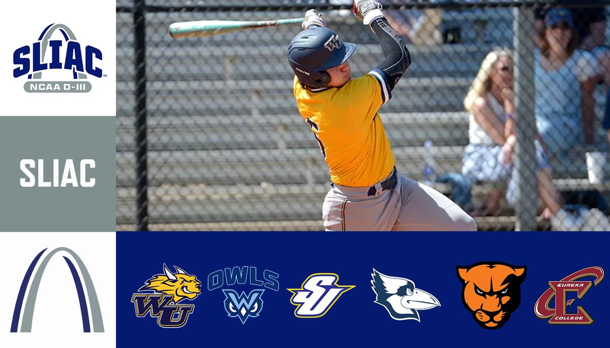SLIAC (@sliac) on Twitter photo The <a href="/GorlokSports/">Webster U. Athletics</a> claim top spot in the upcoming SLIAC Baseball Tournament
sliac.org/news/2025/5/4/…
#SLIACtion #d3baseball The <a href="/GorlokSports/">Webster U. Athletics</a> claim top spot in the upcoming SLIAC Baseball Tournament
sliac.org/news/2025/5/4/…
#SLIACtion #d3baseball