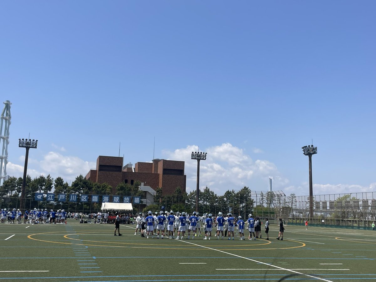 【あすなろカップ】
あすなろ予選VS青学・学芸・専修合同チーム　試合開始です