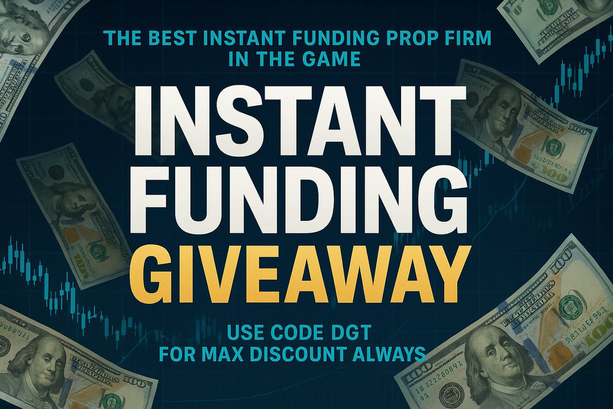 🚨 TRADEIFY $100K GIVEAWAY 🚨
2 Winners. 2 Accounts. ZERO BS. 🏆
We're giving away:
💰 $50,000 INSTANT FUNDING Account
💰 $50,000 GROWTH Account
from Tradeify – the King of Instant Funding 👑

⚡ No evaluations.
⚡ No payout windows.
⚡ Just REAL capital. Start earning