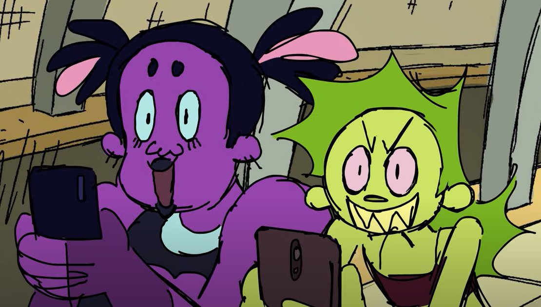 ilove those two girls from the Brick + Mortar No Money To Love You amv, they're so cute
#art #arttwt