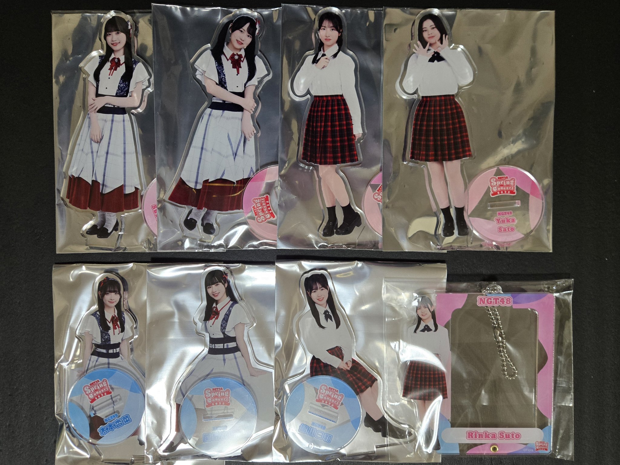 NGT48シアターくじ 北村優羽アクリルスタンド2025年３月 北村優羽 NGT48 シアターくじ アクリルスタンド 2025年 8月 2025