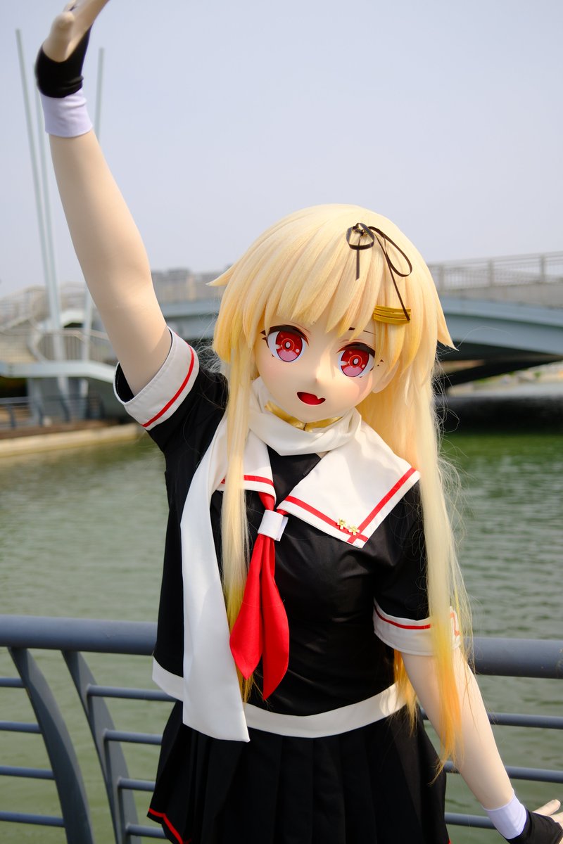 お待たせしました～！
#KigMEIS #着ぐるみ #kigurumi #艦隊これくしょん #艦これ #夕立