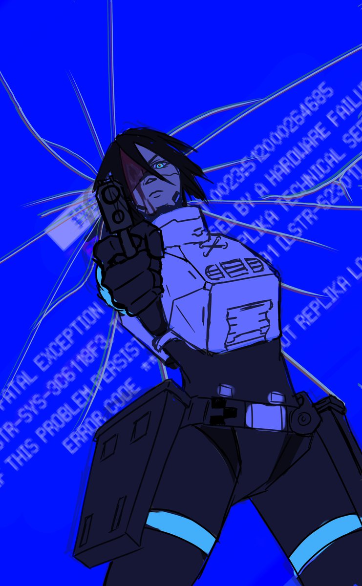 VOID IN BLUE #SIGNALIS