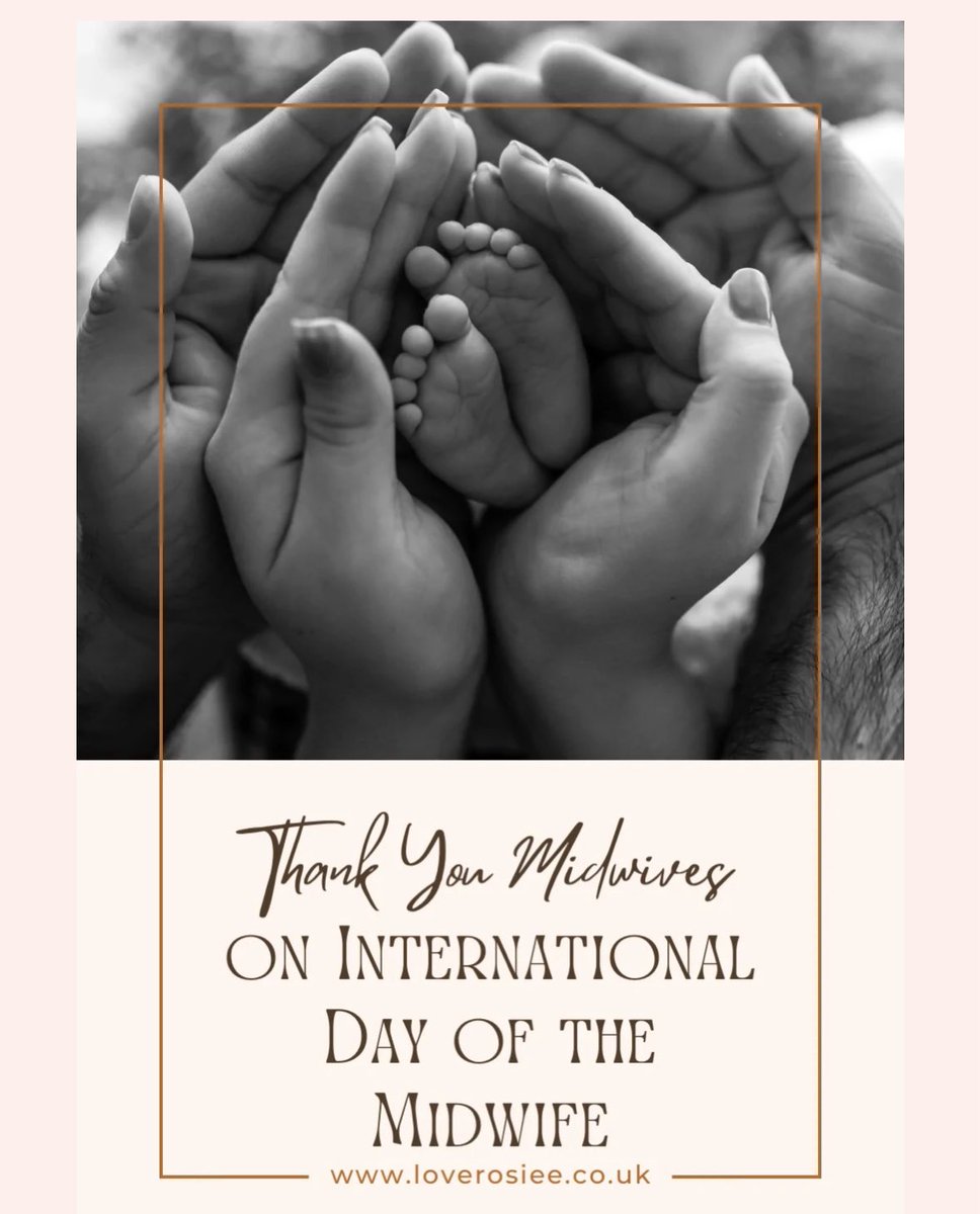 kelsbels1905's tweet image. From @UoB_SNMHE ! Happy International Day of the Midwife to all our colleagues in practice, academia and students. Keep being awesome and advocating for women everywhere! #IDM2025