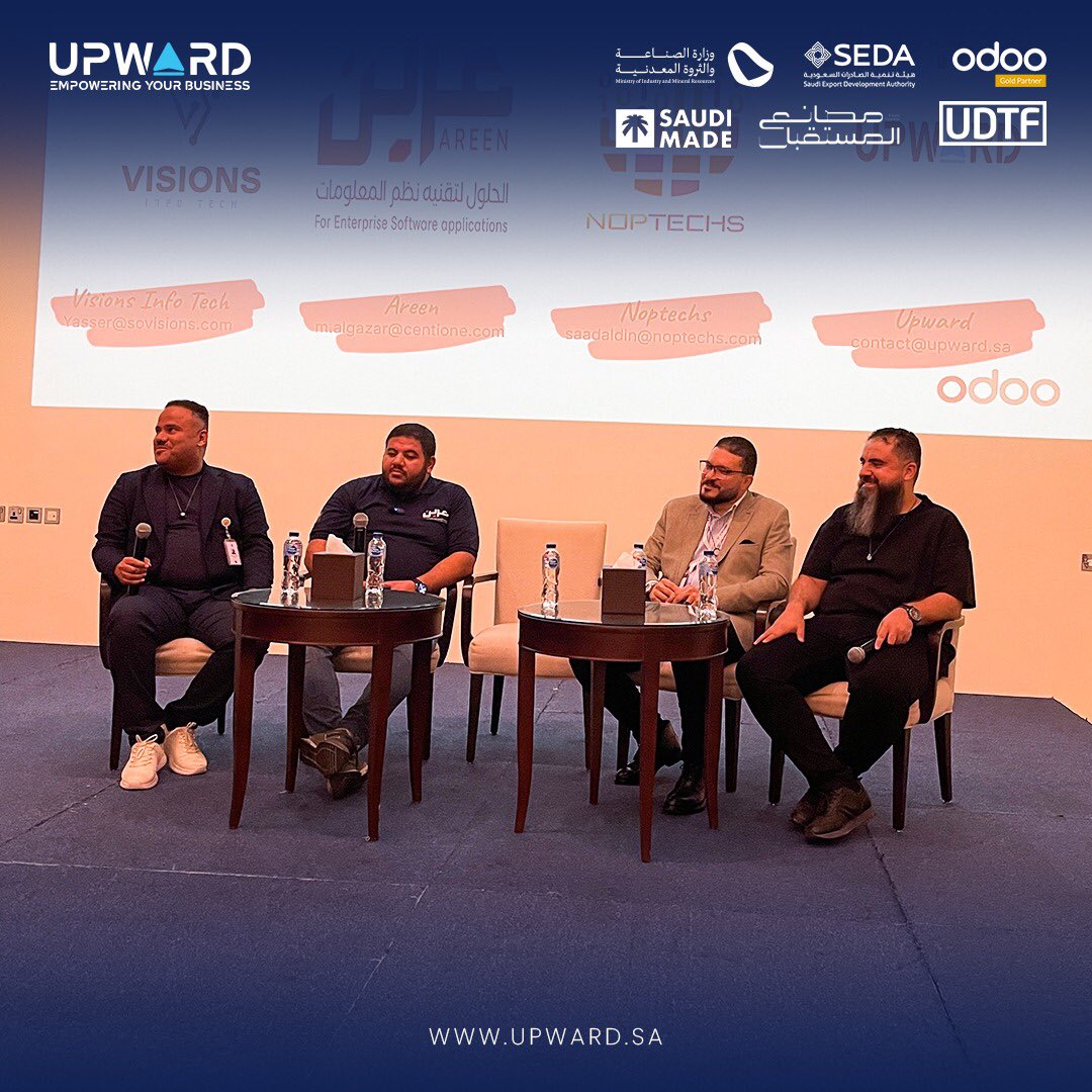 UpwardSA's tweet image. كانت انطلاقة مميزة ضمن مشاركتنا في Odoo Roadshow الخبر  ✨
تجربة ثرية جمعت نخبة من المتخصصين وروّاد الأعمال، وسعدنا بكوننا جزء من هذا الحدث الملهم.

#أب_وورد #OdooRoadshow #التحول_الرقمي #Upward #الخبر #السعودية #تقنية #مستقبل_الأعمال
