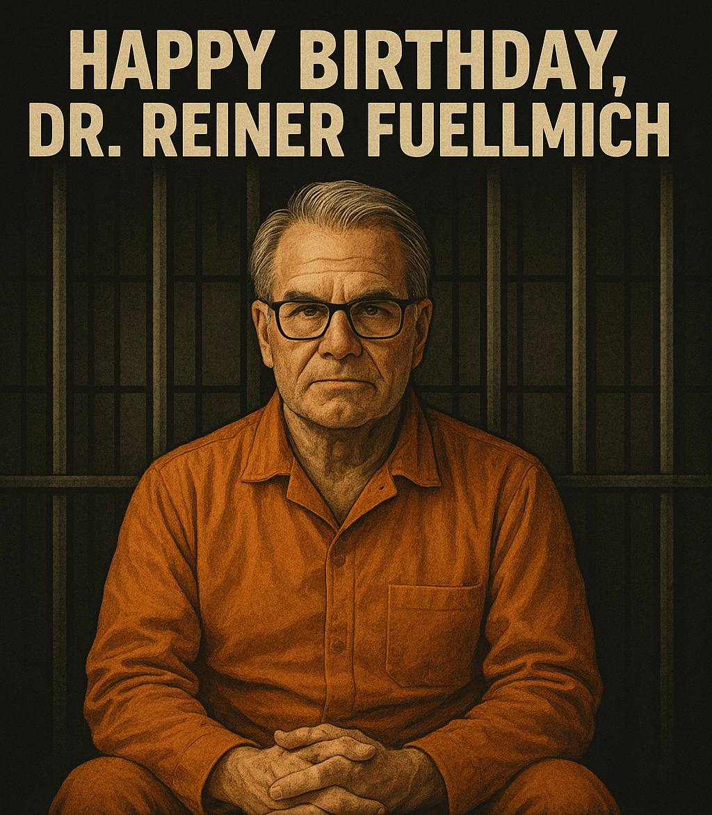 Lieber Dr. Reiner Fuellmich,

an deinem Geburtstag senden wir dir von Herzen Kraft, Licht und Dankbarkeit. Du bist nicht vergessen – im Gegenteil: In den Herzen vieler Menschen bist du präsent wie nie zuvor. Dein Mut, dein Einsatz für Wahrheit und Gerechtigkeit und deine