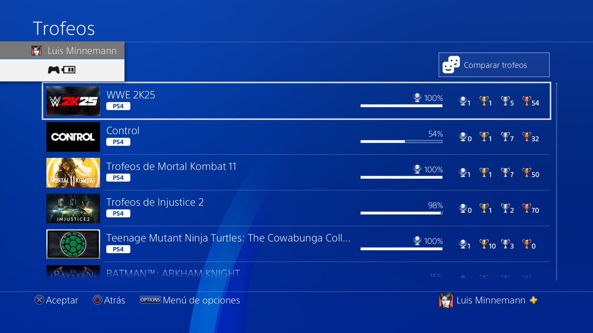 luis_3_16's tweet image. #WWE2K25 @WWEgames #Platinum I HAVE THE PLATINUM THOPY 🔥🔥🔥🔥