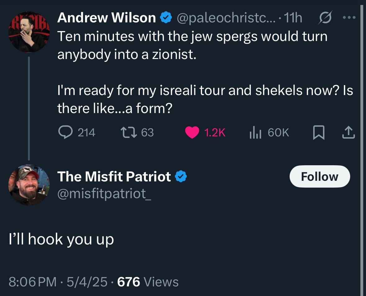 That’s the first time Missfist Patriot has made me laugh.