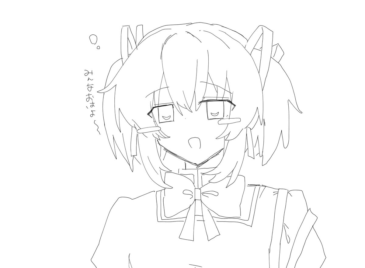 学校についても眠たげなの想像しました💭