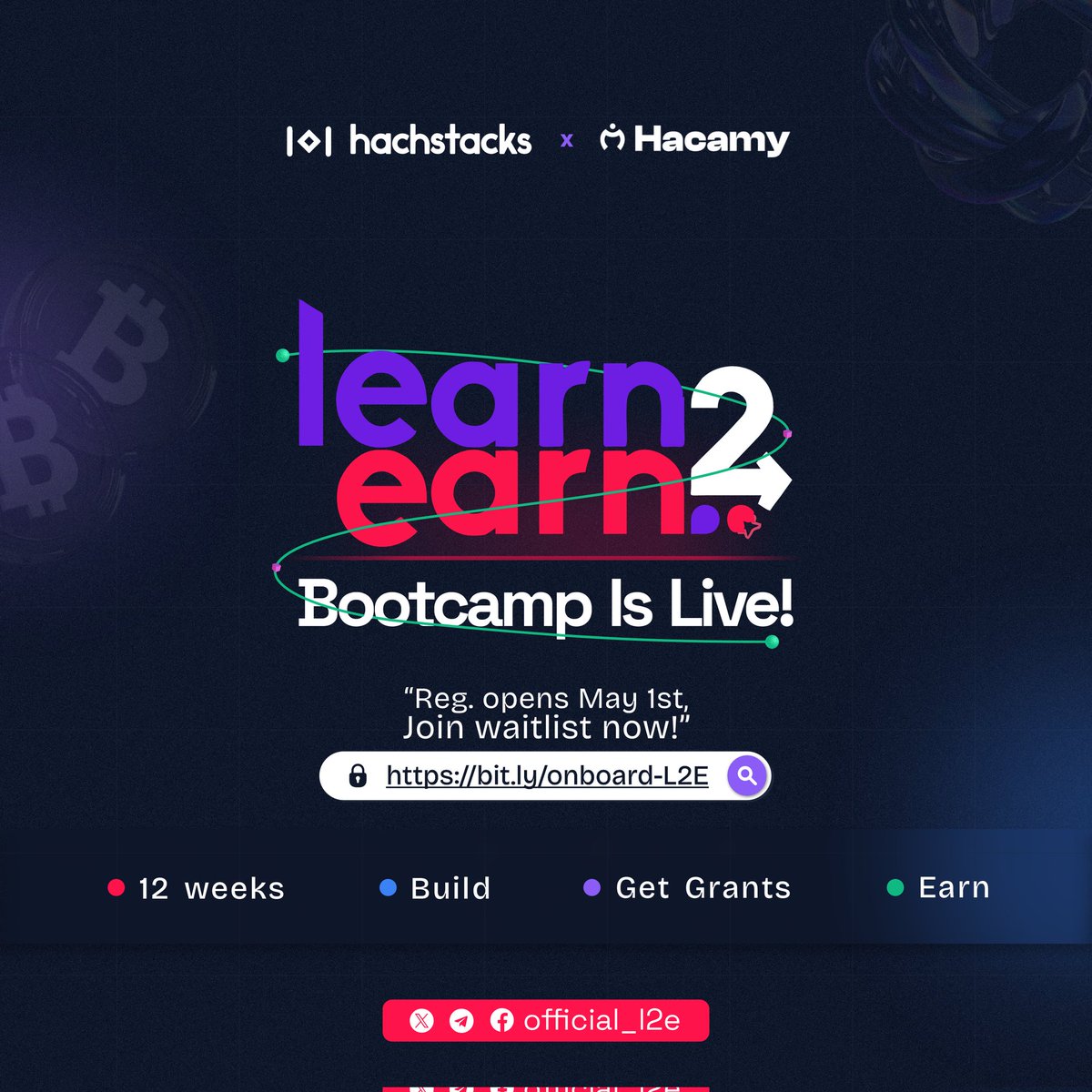 bit.ly/onboard-L2E 

☝️Everything you need to learn and build ℹ️