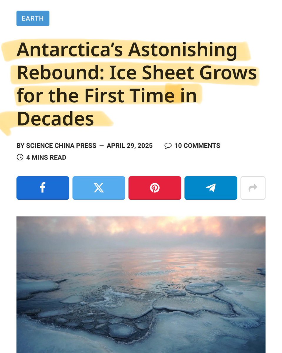 CLIMATE CHANGE - Oops awkward for the narrative pushers! 

This is fantastic news!

It’s almost like Net Zero initiatives which haven’t lowered CO2 at all, are pointless after all and should immediately be cancelled!