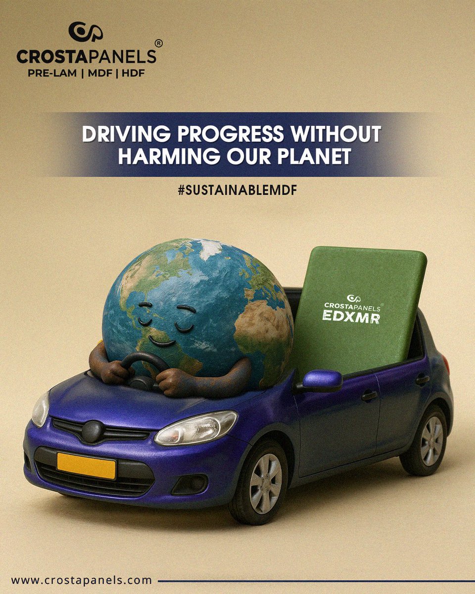 crostapanelsmdf's tweet image. Crosta’s Pre-Lam range drives progress with innovation and responsibility, crafted using eco-conscious processes and sustainable materials, ensuring superior performance without compromising the health of our planet.
Website 
crostapanels.com
#sustainableMDF #MDF #prelam