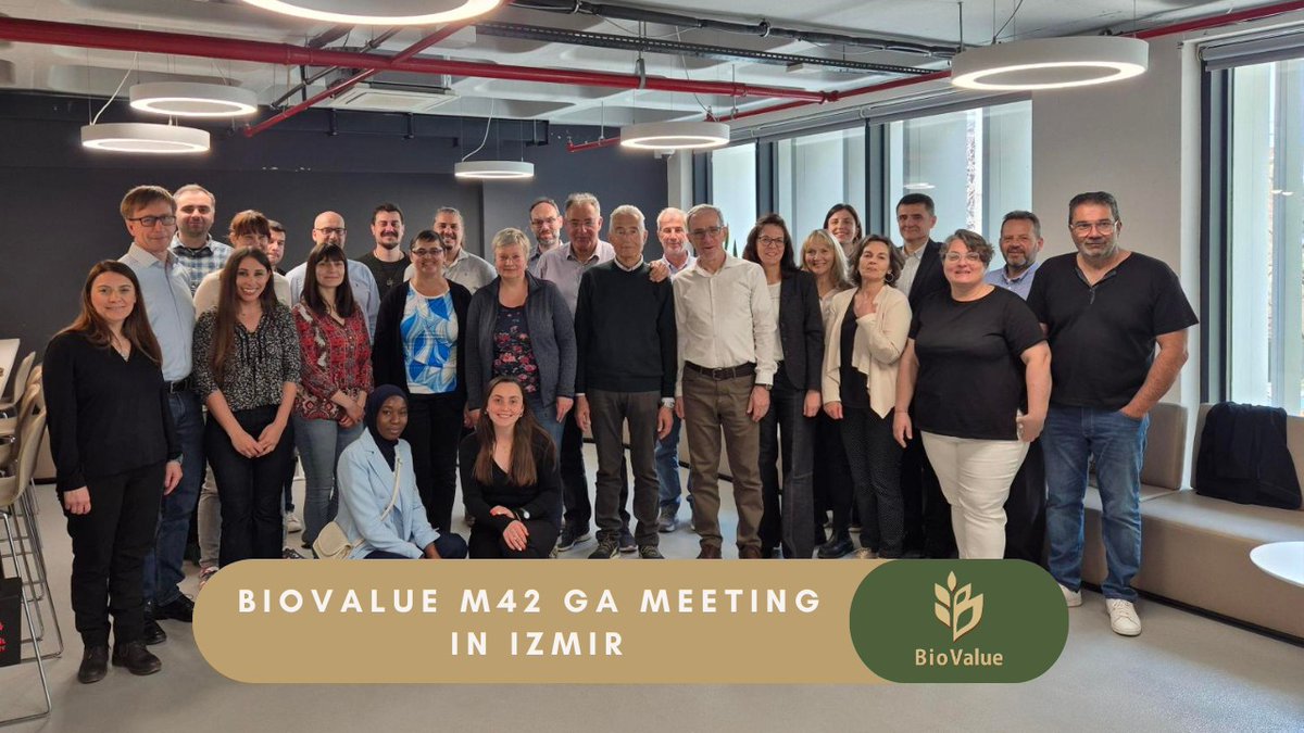 BioValue Project (@biovalueproject) on Twitter photo 🌱 This was our 42M Project Meeting in beautiful Izmir!
Big thanks to <a href="/egeuni/">Ege Üniversitesi</a> for the warm welcome & top-notch organization.
We were excited to share 6 months of research & plan next steps for boosting #biodiversity in the #agrifood chain.
#SustainableAgriculture #ForgottenCrops 🌱 This was our 42M Project Meeting in beautiful Izmir!
Big thanks to <a href="/egeuni/">Ege Üniversitesi</a> for the warm welcome & top-notch organization.
We were excited to share 6 months of research & plan next steps for boosting #biodiversity in the #agrifood chain.
#SustainableAgriculture #ForgottenCrops
