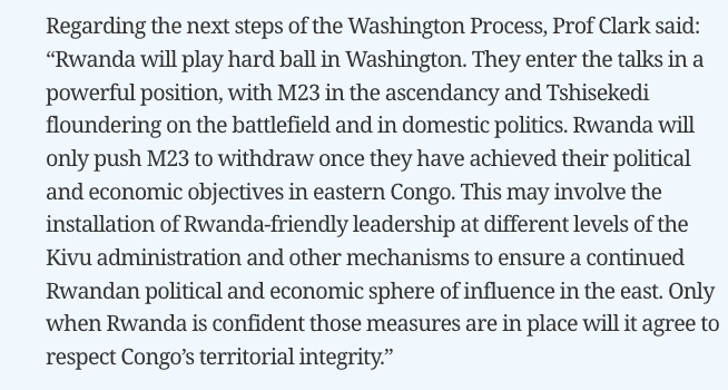 Phil Clark (@philclark79) on Twitter photo My comments in <a href="/The_EastAfrican/">The EastAfrican</a> on the next steps in the Washington peace talks between the #DRC & #Rwanda. <a href="/MGahigi/">Moses Gahigi</a> #RwOT theeastafrican.co.ke/tea/news/east-… My comments in <a href="/The_EastAfrican/">The EastAfrican</a> on the next steps in the Washington peace talks between the #DRC & #Rwanda. <a href="/MGahigi/">Moses Gahigi</a> #RwOT theeastafrican.co.ke/tea/news/east-…