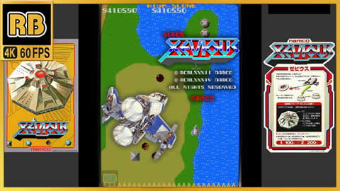 RB Video Library (4Kで再作成＋スキャンライン＋チャプター)
1984 [RB 4K 60fps] スーパーゼビウス / Super Xevious 9999990pts Easy (chapter)　youtu.be/GFdUPhJp2JY
#RetroGaming #レトロゲーム #ゼビウス
