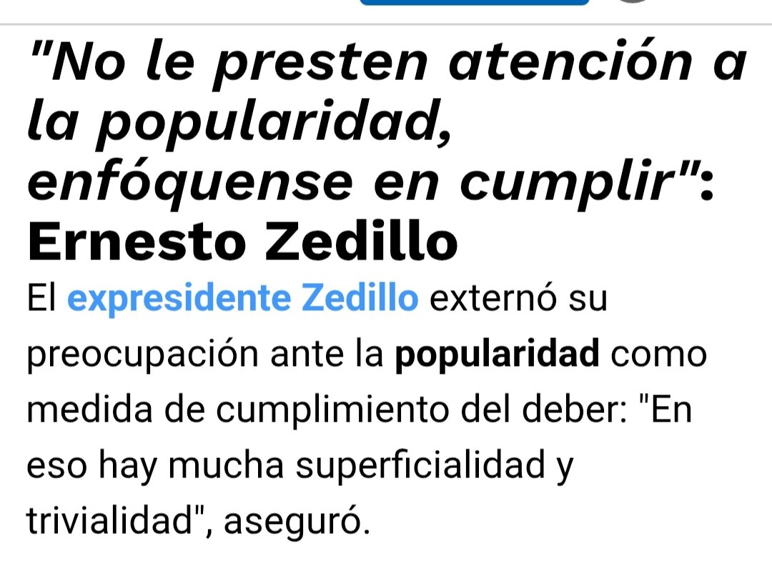 <a href="/CarlosLoret/">Carlos Loret de Mola</a> Qué no se olvide que Claudia tiene el deber de transparentar todas las mega obras con las que la 4at ha empobrecido a México.