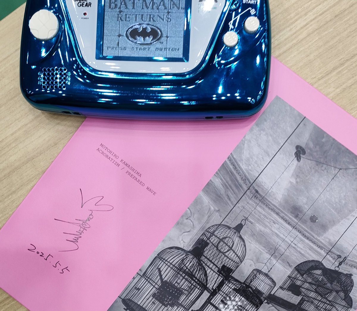 GG忍Ⅱやバットマンリターンズ等、ゲームギア名作の楽曲も手掛けられた川島基宏さん（<a href="/mvorak/">川島基宏_Motohiro.K</a>）に初めてお会いできました！当時の貴重なお話しをありがとうございました。これからも応援しております！！
 #TGMS2025