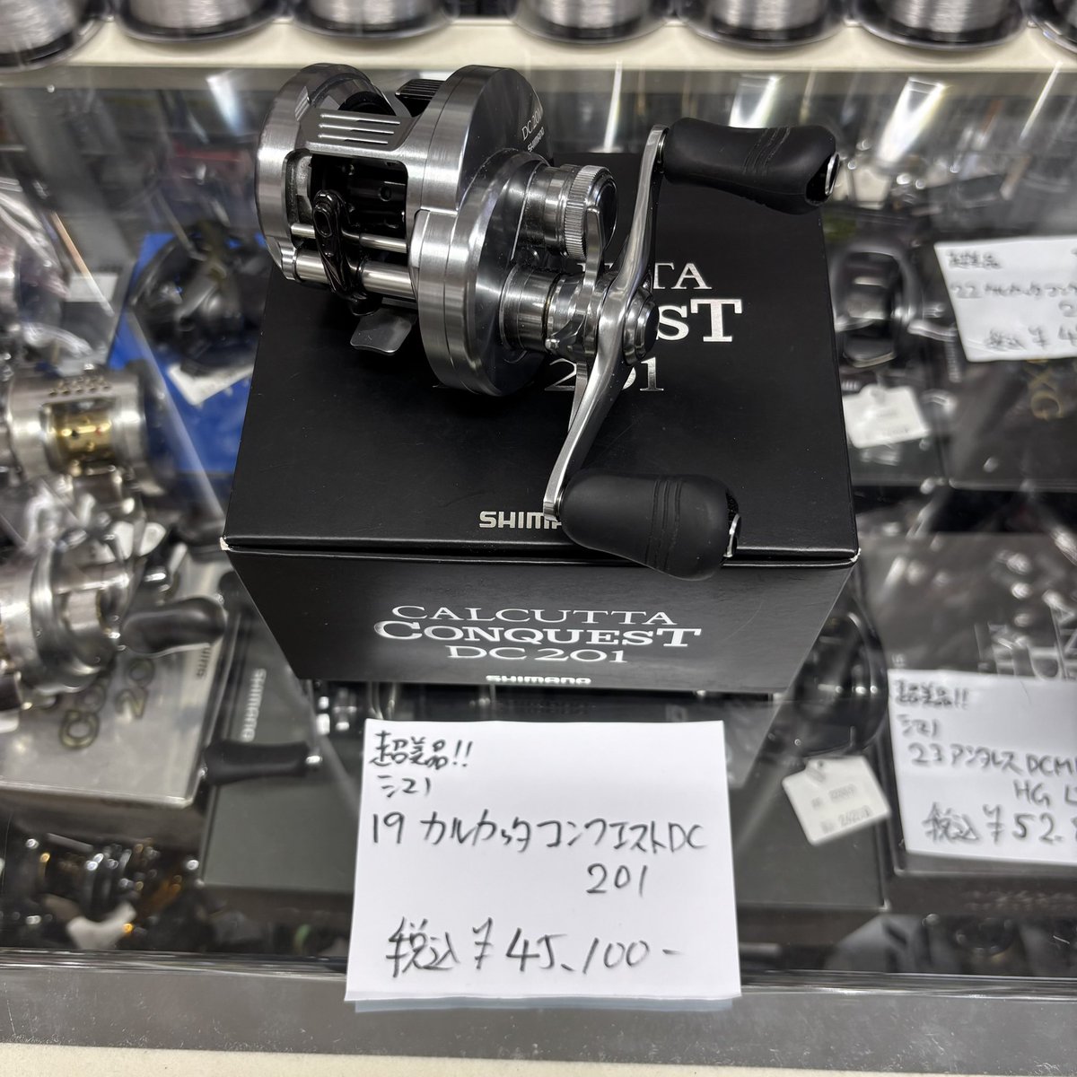 19 カルカッタ コンクエスト DC 201 シマノ(SHIMANO) 19カルカッタ コンクエスト DC 201 LEFT