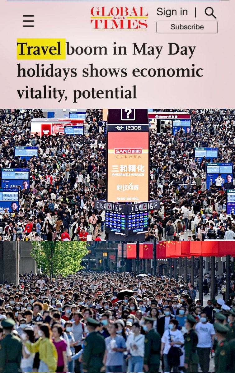 BruceWeeWM's tweet image. MAY DAY!
MAY DAY!
How people in China & US spent their May Day respectively.