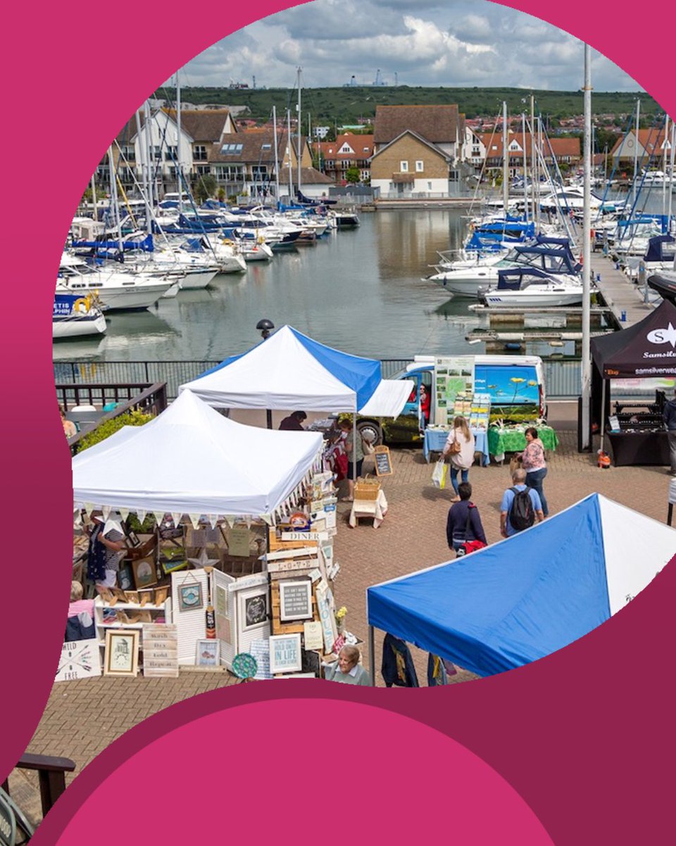 Join us this Sunday at Port Solent! Explore 40+ stalls at our Waterside Market (10am–4pm) with crafts, gifts, and artisanal food. Don't miss the Sunday Car Meet (10am–12pm) featuring classic and sports cars. Check out our waterside bars and restaurants too!