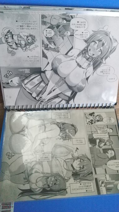 これは雑誌から切り抜いてファイリングしたツメチャン先生とKANZUME先生とふぉっくすー先生の作品達 