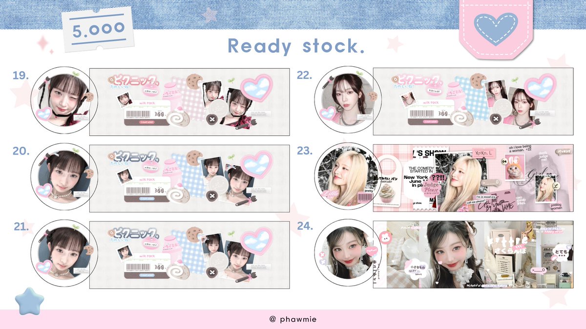 Help rt / repost thank you ! ⭐

5.5 clearance sale alert. 💢🍊🍥
hi aku punya 42 layout ready stock seharga 5.000 / each ! 

+ get ava png only
+ no retext 

promo layout gg 5.5 serba 5k. #zonauang