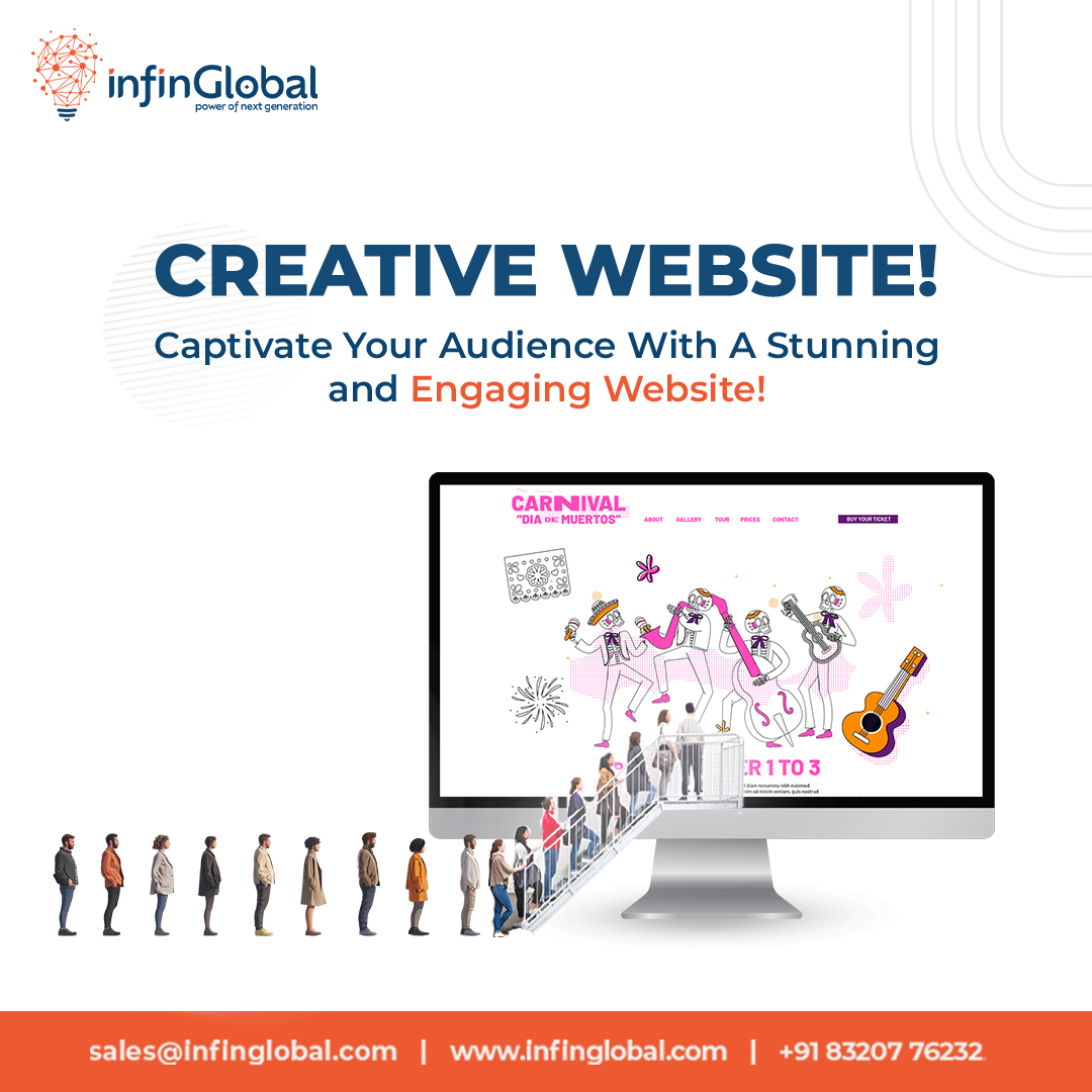infinglobal's tweet photo. At Infinglobal, we specialize in crafting visually stunning and user-friendly websites that not only attract visitors but also convert them into loyal customers.
https://t.co/ovZIN8hmw3
Email: sales@infinglobal.com
Phone: +91 83207 76232
#Infinglobal #WebDesign https://t.co/jRHAZH4YRb