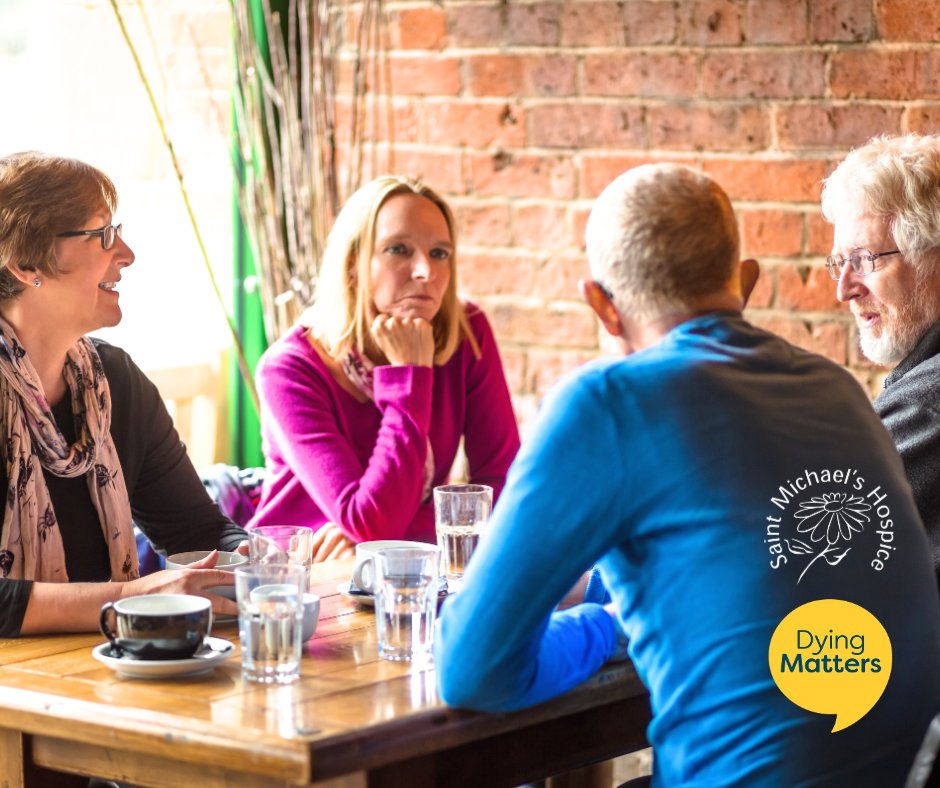 #DyingMattersAwarenessWeek. We're joining in the conversation on death &amp; dying to help break down taboos &amp; stigma. Join us tomorrow 6 May, 2-3.30pm. We'll be hosting Harrogate Death Cafe, inviting you for open discussion over tea and cake. See details: loom.ly/WKCokE8