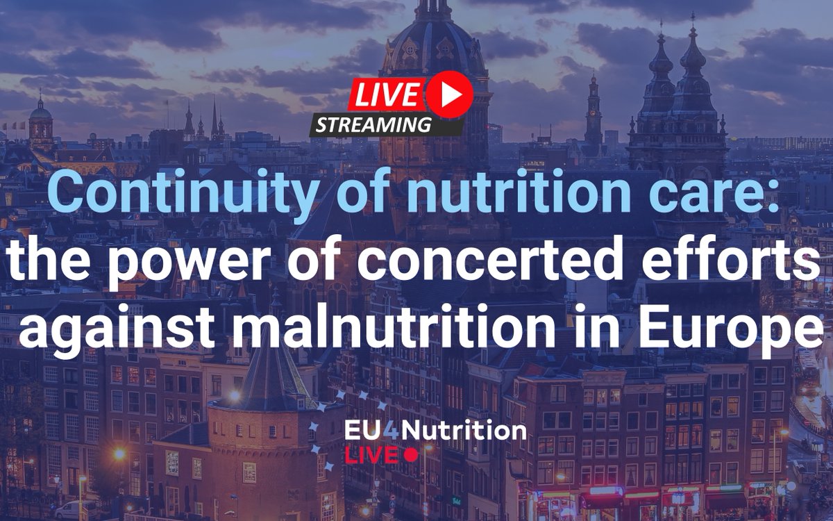 Join us today at the EU4Nutrition Live at 10:00 CEST - mailchi.mp/9732bc4c3b01/6…