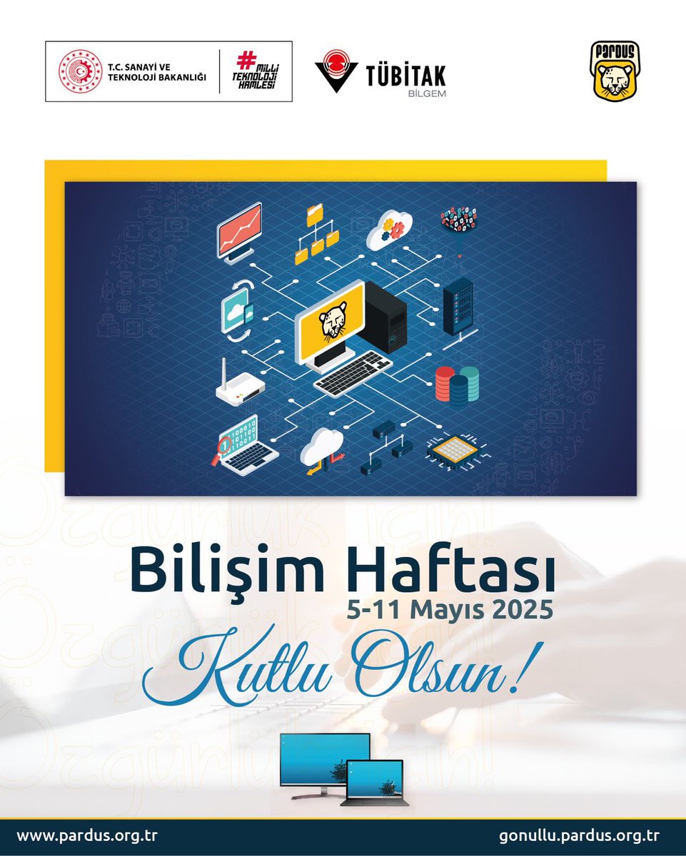 🎉 Bilişim Haftası başladı!

Bu hafta bir keşif yolculuğuna çıkmaya ne dersin?

🚀 Açık kaynak dünyası seni bekliyor!

🔍 Araştırmaya başla:
* #Linux nedir?
* #Pardus nedir?
* Açık kaynak neden önemlidir?

Tüm merak ettiklerinin cevabı burada: 
👉 uzem.pardus.org.tr
