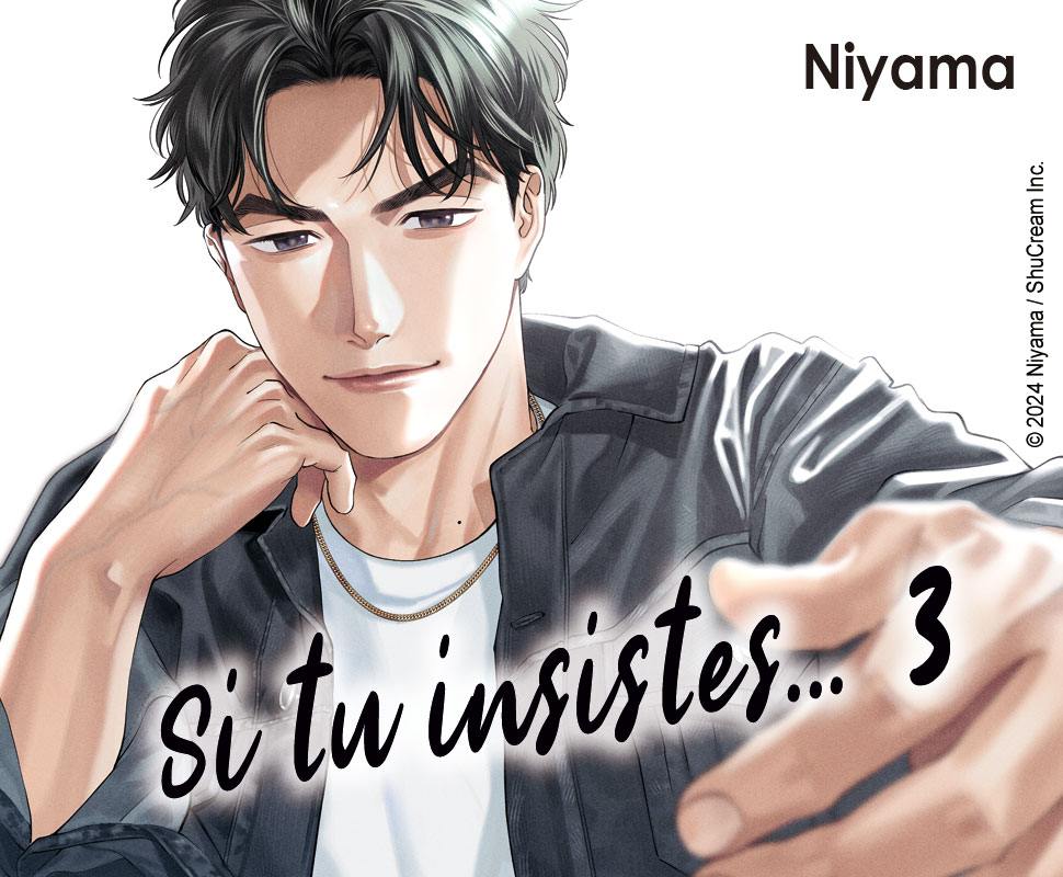L'été sera chaud cette année! 🔥
Préparez-vous à accueillir le 3e tome de "Si tu insistes..." de <a href="/niyamabl/">にやま</a> en juillet aux éditions Hana!
Un collègue que Hikaru admire beaucoup revient d'un long voyage à l'étranger. Ce qui n'est pas sans déclencher la jalousie de Nin Nin...⚡️