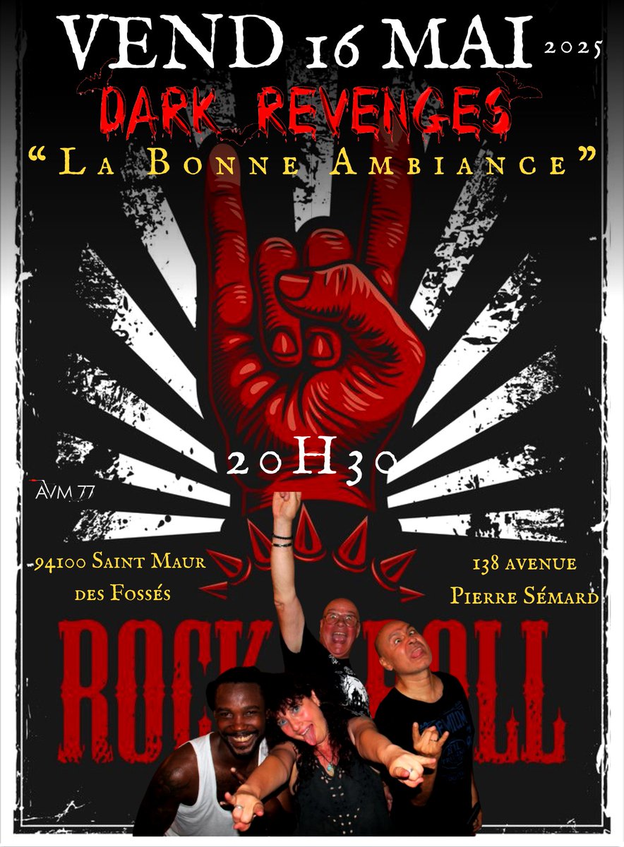 DARK REVENGES - YouTube
Dark Revenges Live à "La Bonne Ambiance" | Facebook