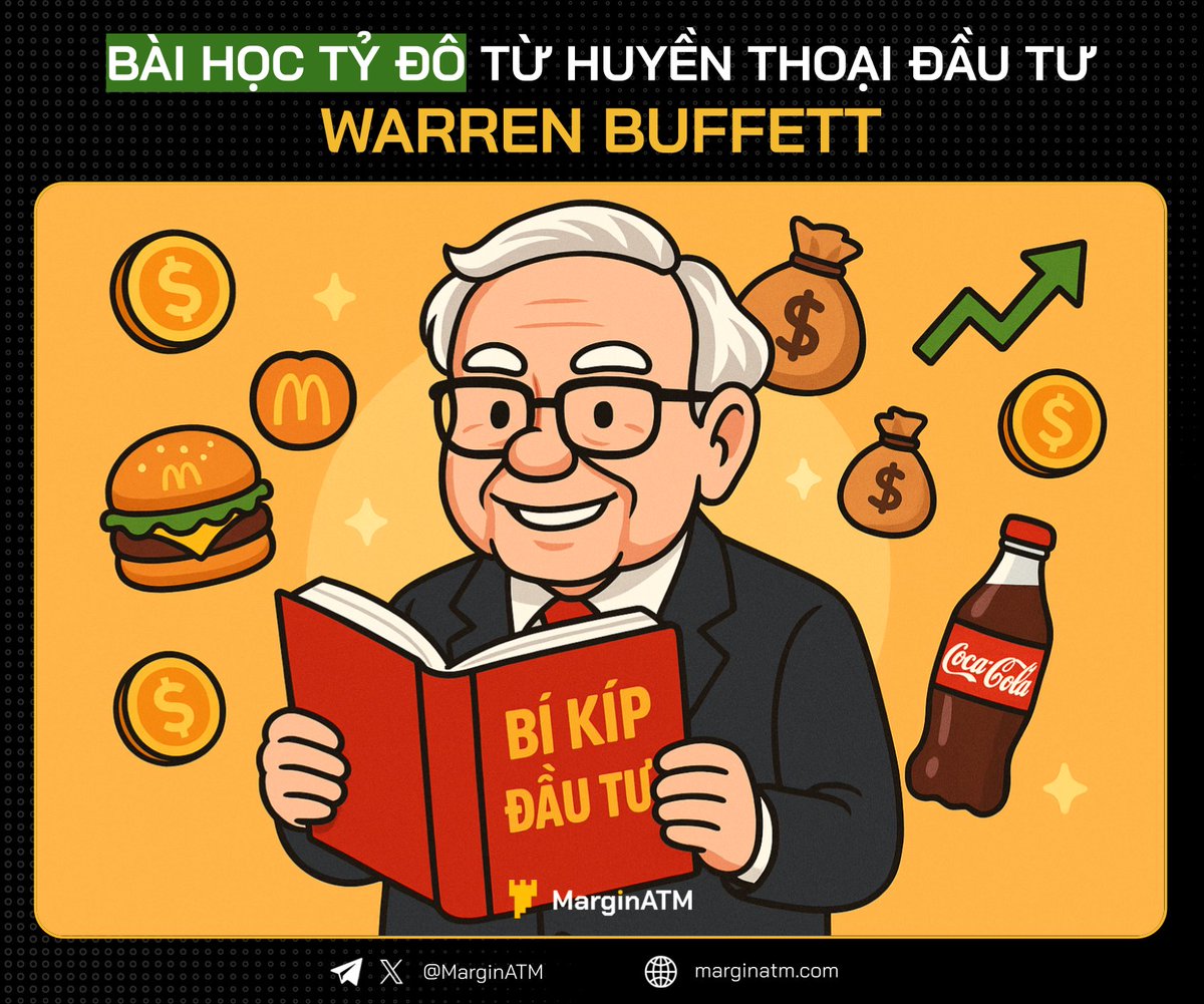 💰 BÀI HỌC TỶ ĐÔ TỪ HUYỀN THOẠI ĐẦU TƯ WARREN BUFFETT

Ở tuổi 95, Warren Buffett chuẩn bị nghỉ hưu sau hơn 60 năm cầm lái con tàu Berkshire Hathaway. 

Ông không để lại công nghệ gì ghê gớm hay bí quyết thần kỳ, nhưng để lại cả một kho tàng tư duy đầu tư