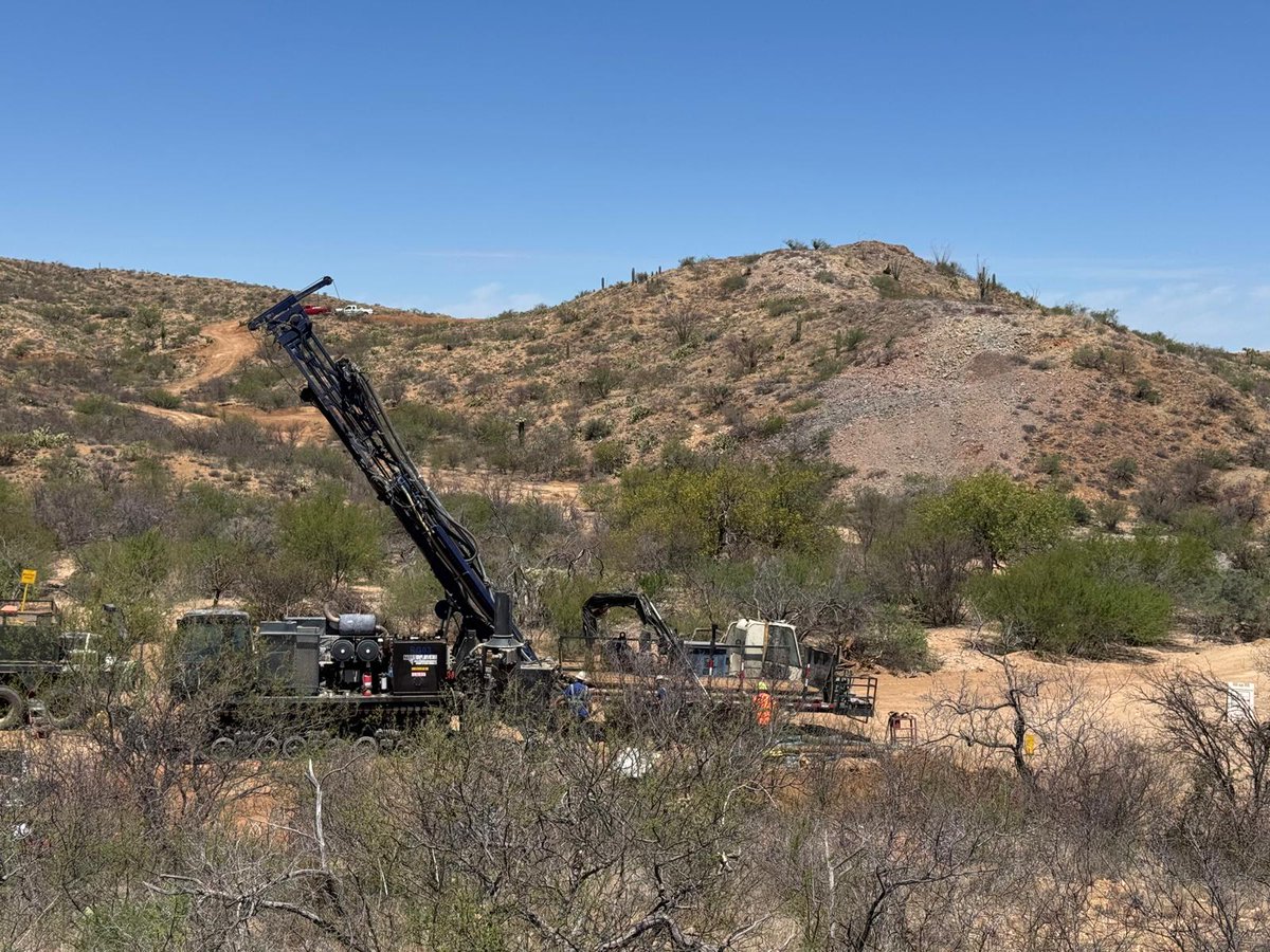 Six Degrees IR (@sixdegreesir) on Twitter photo 📸Drilling has commenced at <a href="/GoldenMileRes/">Golden Mile Resources</a>’ Pearl Copper project in Arizona
Read more: clients3.weblink.com.au/pdf/G88/029431…
#G88 #copper #mining #ASX #ASXnews 📸Drilling has commenced at <a href="/GoldenMileRes/">Golden Mile Resources</a>’ Pearl Copper project in Arizona
Read more: clients3.weblink.com.au/pdf/G88/029431…
#G88 #copper #mining #ASX #ASXnews