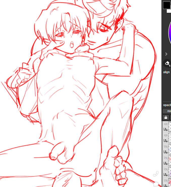 yowonbummie's tweet image. was supposed to finish days ago im losing motivation to render it