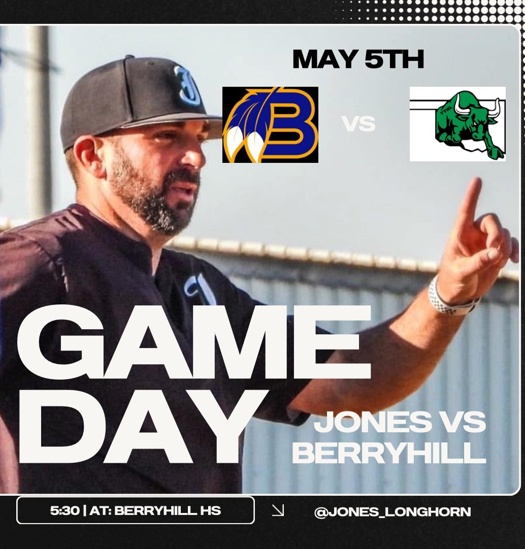 One more game before Super Regionals! #Family

🏟️ (3A)Jones vs (4A)Berryhill
📍Berryhill High School
⌚️5:30 PM
