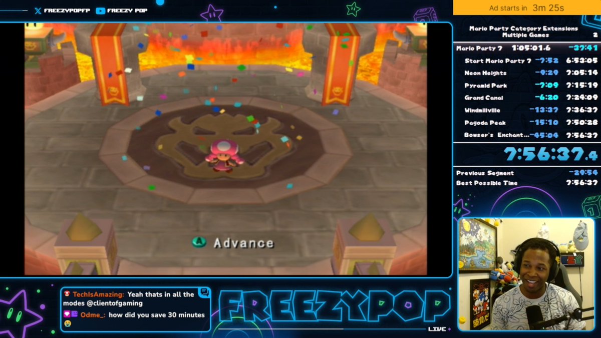 Sub 8 hour GameCube Quadfecta!! Huge PB and great way to celebrate 2000 follows on Twitch 🥳😤