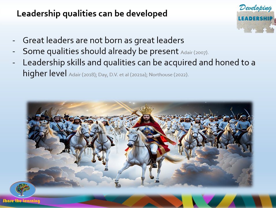 We have moved away from the 'Great Man' theory of the 19th century, which held that a special few are born with the traits to rise and lead, and have come to a consensus that warrants investing in leader &amp; #leadership development. #leadershiptraining #LeadershipMatters  #PERSONA