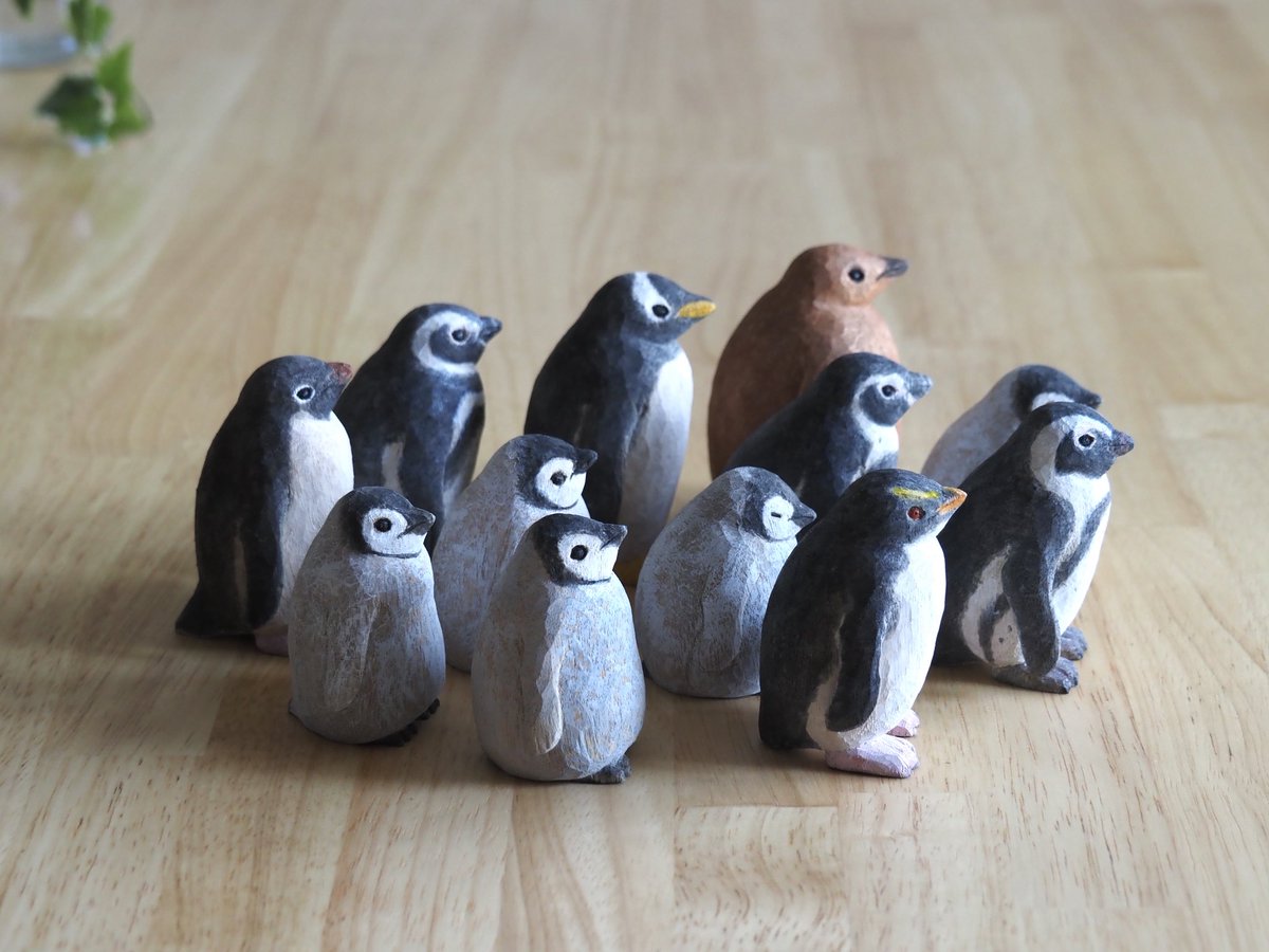木彫りのペンギン 楽天市場】木彫りペンギン 約12cm イギリス 雑貨