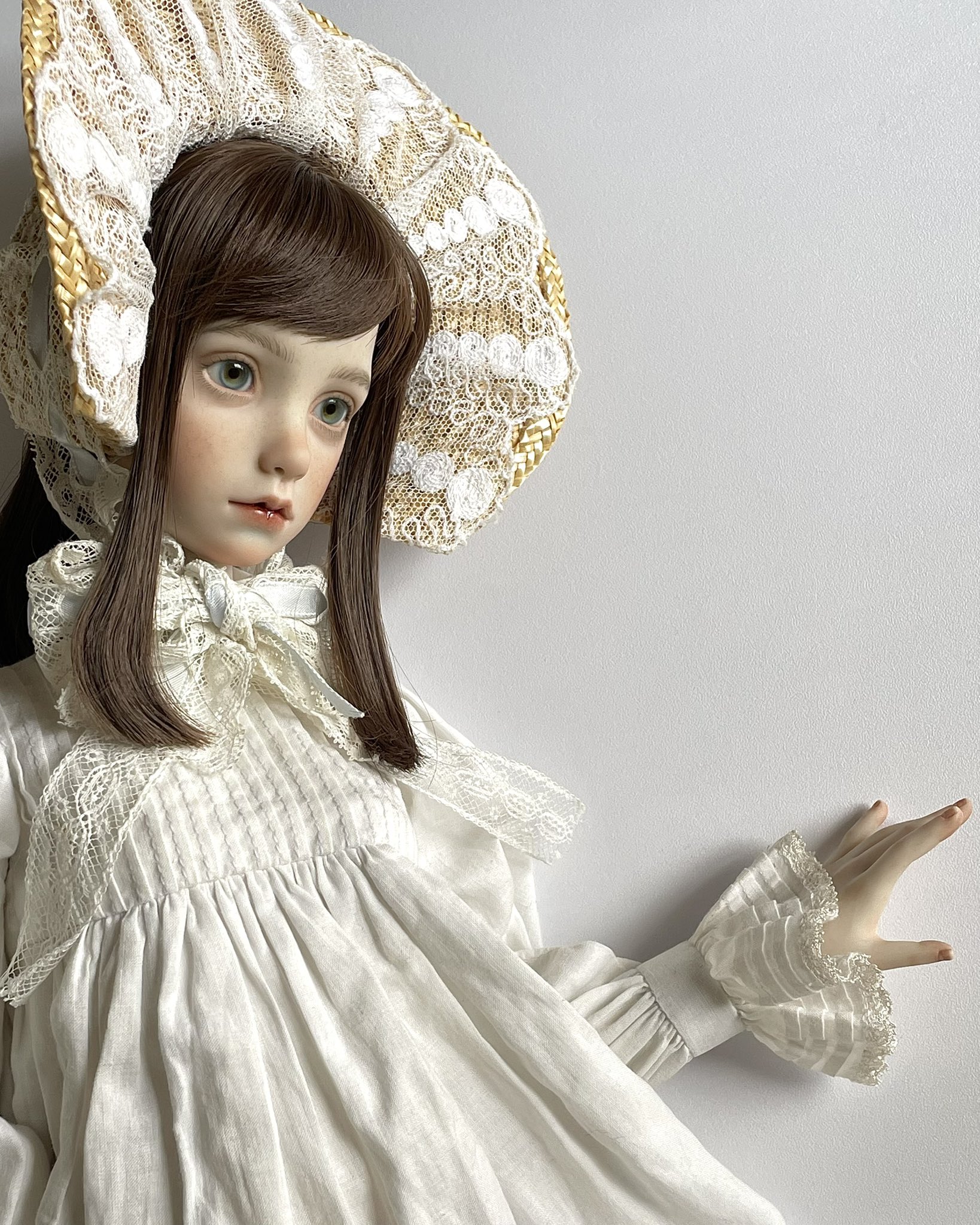 小さいお人形〈doll-さくらんぼ3〉創作人形 その他人形 すずき