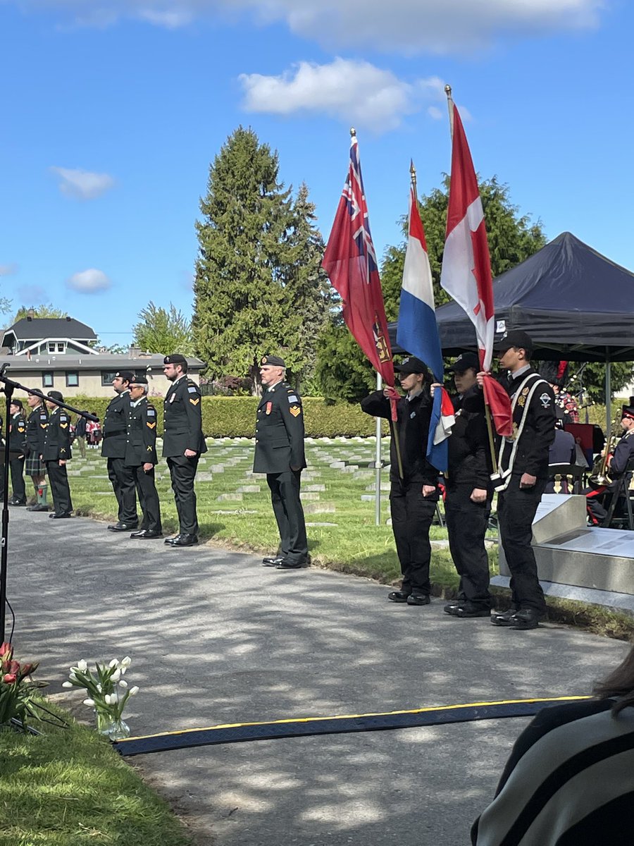 3/…I joined my fellow senior officers to lay a wreath on behalf of St. John Ambulance BC/Yukon, and thought of our WW2 veterans Sgt Joe Segal, MWO George Chow and Cpl Frank Wong, who are no longer with us to make this commemoration…