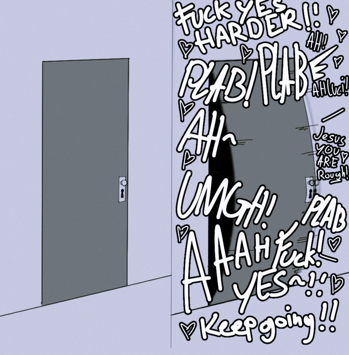 Tina is happy she's '𝘱𝘭𝘢𝘺𝘪𝘯𝘨' with her husband again!

. . .

However, by his own might! Their neighbors do not like it ~ . . .