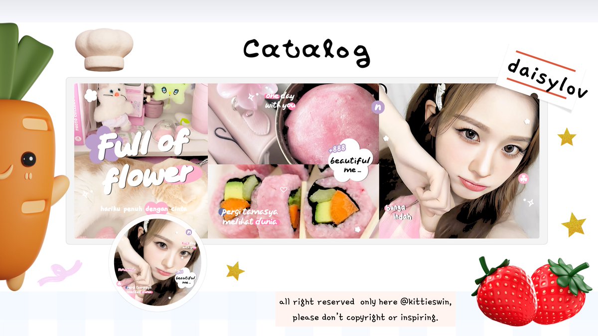 🍡🤍🌷 HELP RT Please? Thank you! 

PROMO 5.5 special day 🍓📝 hai hai aku membawa 12 katalogku yang cantik dengan harga spesial loh, cukup "5.OOO" kalian bisa req sesuka hati! 🤍😍

promo berlaku 5-7 MEI 2025 
yuk cek info detailnya di bawah ya!

#zonauang