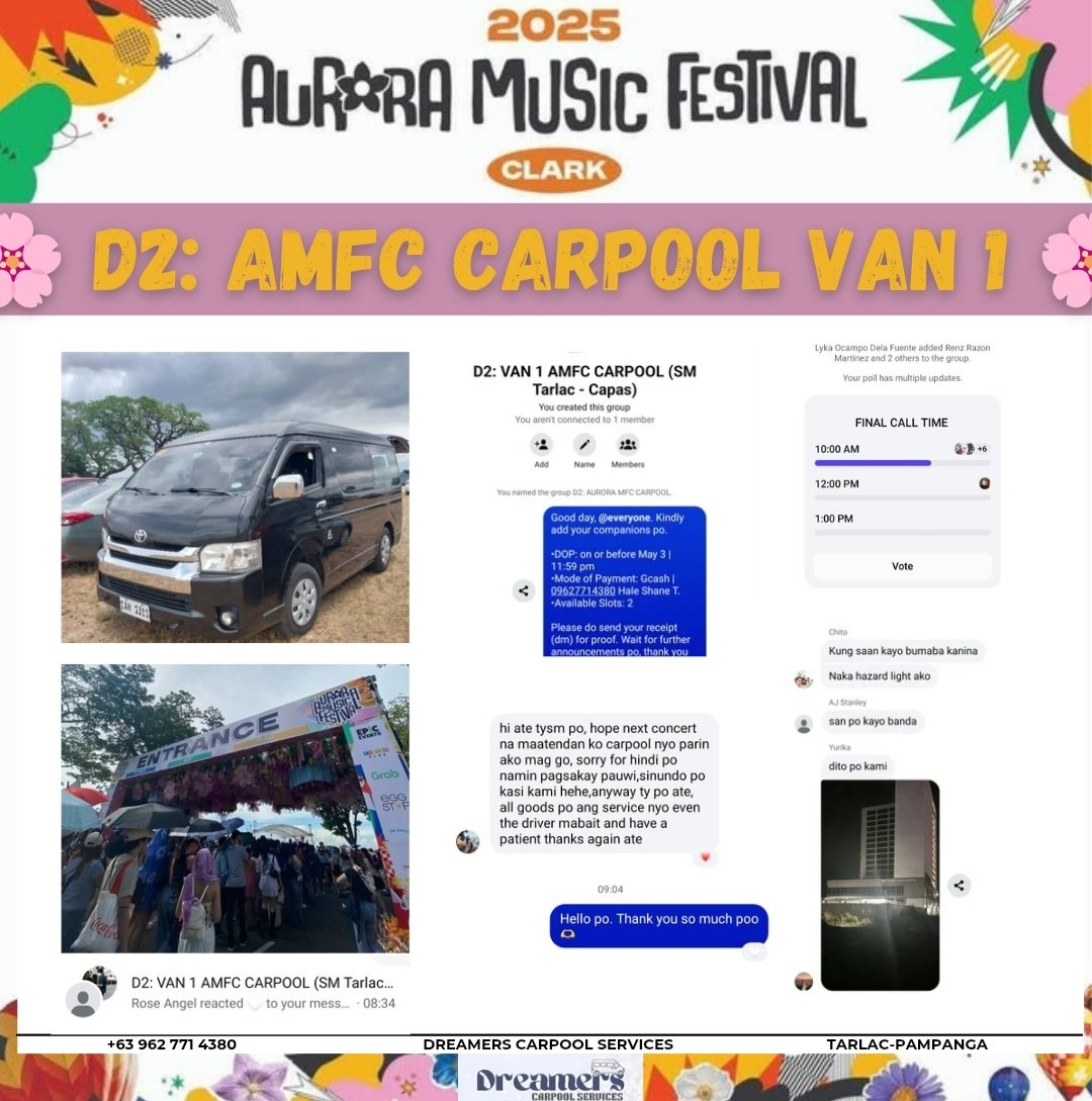 Dreamers Carpool Services tweet media