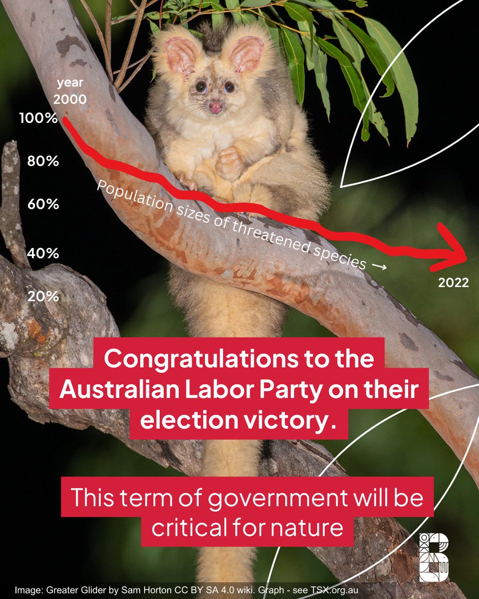 Biodiversity Council (@biodivcouncil) on Twitter photo We congratulate the Australian Labor Party on their election victory. This term of government will be critical for nature.
Biodiversity Council Director <a href="/JamesTrezise/">James Trezise</a>: “We know that leadership and ambition is required if we are to genuinely tackle Australia's biodiversity and We congratulate the Australian Labor Party on their election victory. This term of government will be critical for nature.
Biodiversity Council Director <a href="/JamesTrezise/">James Trezise</a>: “We know that leadership and ambition is required if we are to genuinely tackle Australia's biodiversity and