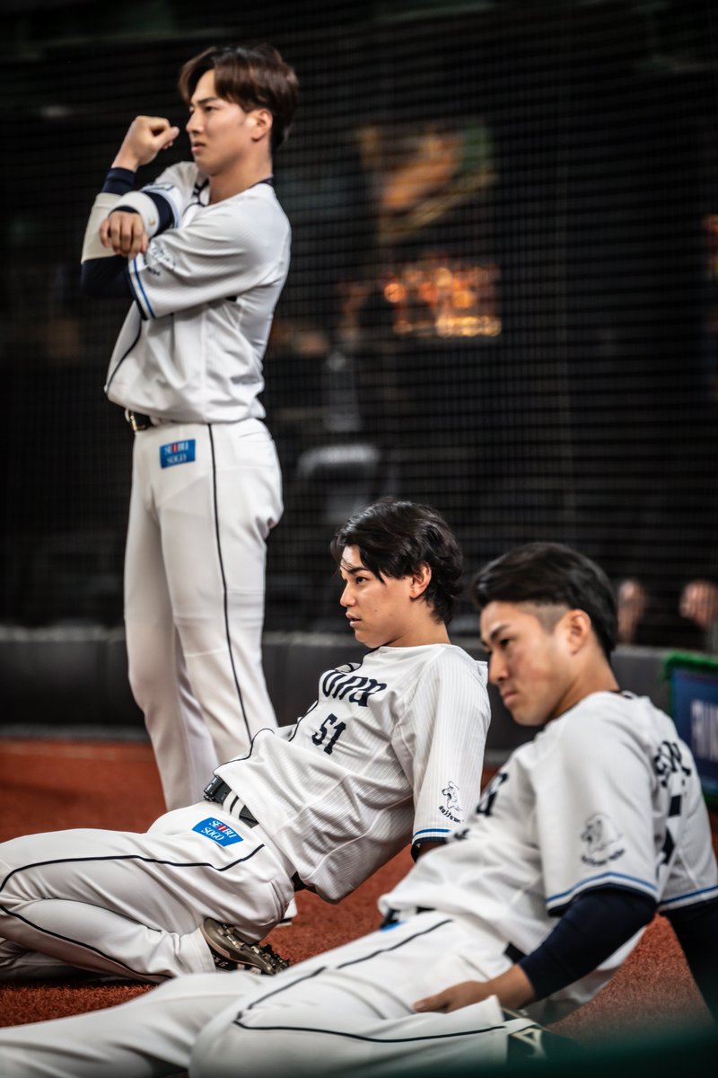 未来を現実へ変えて行く
期待の若手外野陣
 #渡部聖弥 
 #西川愛也 
 #長谷川信哉