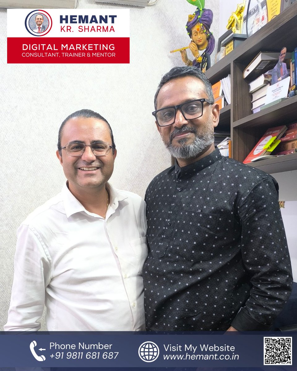 hemantmentor's tweet photo. Good Morning BNI ( @BNI )
I had a wonderful 1-2-1 with Mr. Mohamed Sinaj (Sr. Director Consultant, Kochi @BNI Leaders Kochi ) on 01 May 2025, discussion around potential collaboration opportunities
#HemantKrSharma
https://t.co/PEI8WYHl91
#BusinessNetworking #BNIMember https://t.co/Wk6A3CDZah