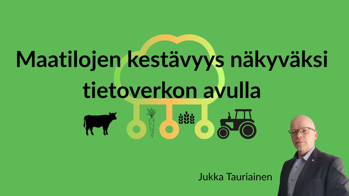 Epanet-verkosto (@epanetverkosto) on Twitter photo Jukka Tauriainen: Maatilojen kestävyyden tietoverkko #FSDN yhdistää taloudelliset, ympäristöön liittyvät ja sosiaaliset muuttujat aiempaa laajemmaksi ja monipuolisemmaksi kokonaisuudeksi. Suomessa järjestelmän käytännön toteuttaja on <a href="/LukeFinland/">Luonnonvarakeskus</a>
epky.fi/epanet/ajankoh… Jukka Tauriainen: Maatilojen kestävyyden tietoverkko #FSDN yhdistää taloudelliset, ympäristöön liittyvät ja sosiaaliset muuttujat aiempaa laajemmaksi ja monipuolisemmaksi kokonaisuudeksi. Suomessa järjestelmän käytännön toteuttaja on <a href="/LukeFinland/">Luonnonvarakeskus</a>
epky.fi/epanet/ajankoh…