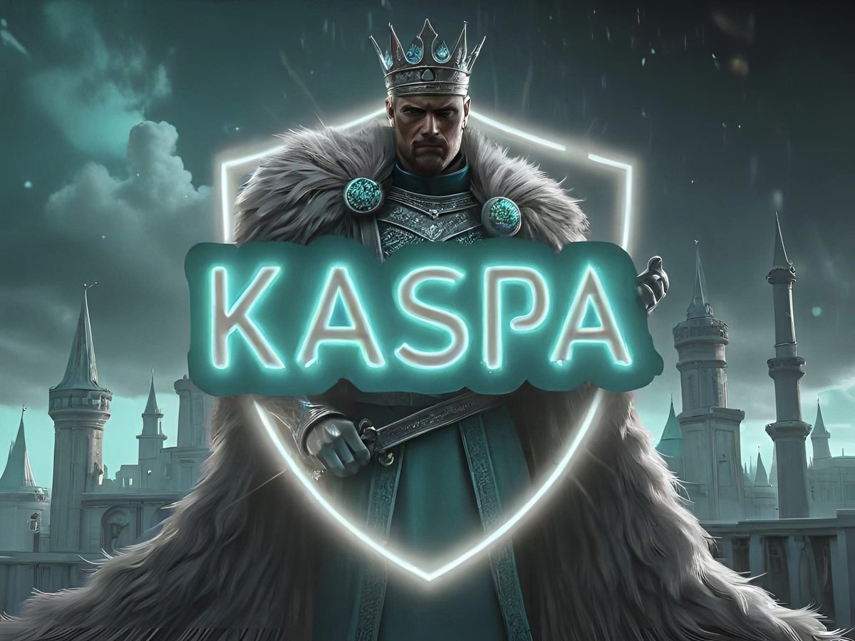$KAS 
▪️Forget everything you know.. The real king of crypto is coming.👑
▪️It will be in the top 10 in CMC very soon.
#Kaspa #Bitcoin    #Crypto #Ethereum #Altcoins