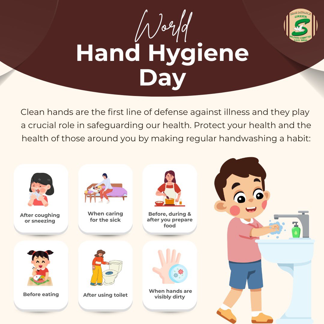 GreenSwelfares's tweet image. Compliance with hand hygiene isn’t a checklist—it’s a commitment, which we all should make.
Let this #HandHygieneDay be a reminder that this simple act can truly save many lives.
